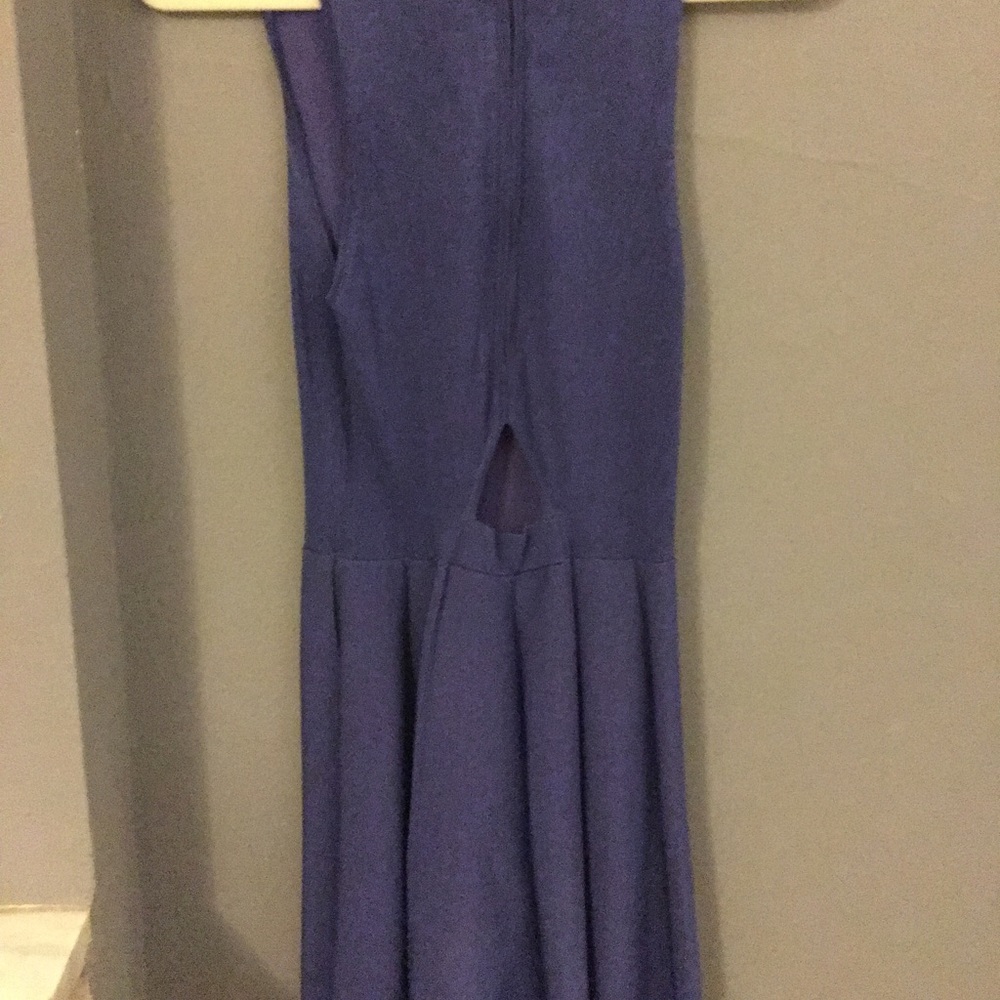 Parker Blue Skater Dress (M) - Picture 3 of 8